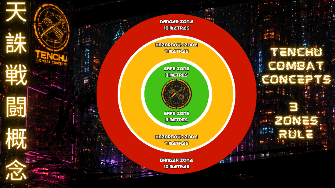 Tenchu Combat Concepts - 3 Zones Rule