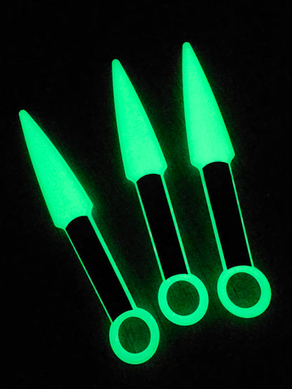 Glow In The Dark Training Kunai