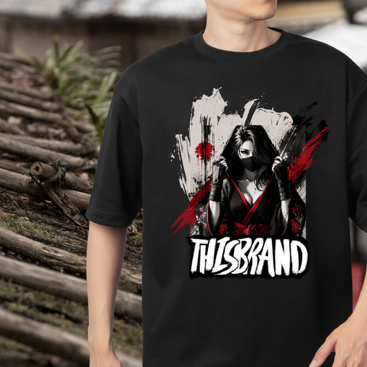 ThisBrand Kontrast Kunoichi Tshirt