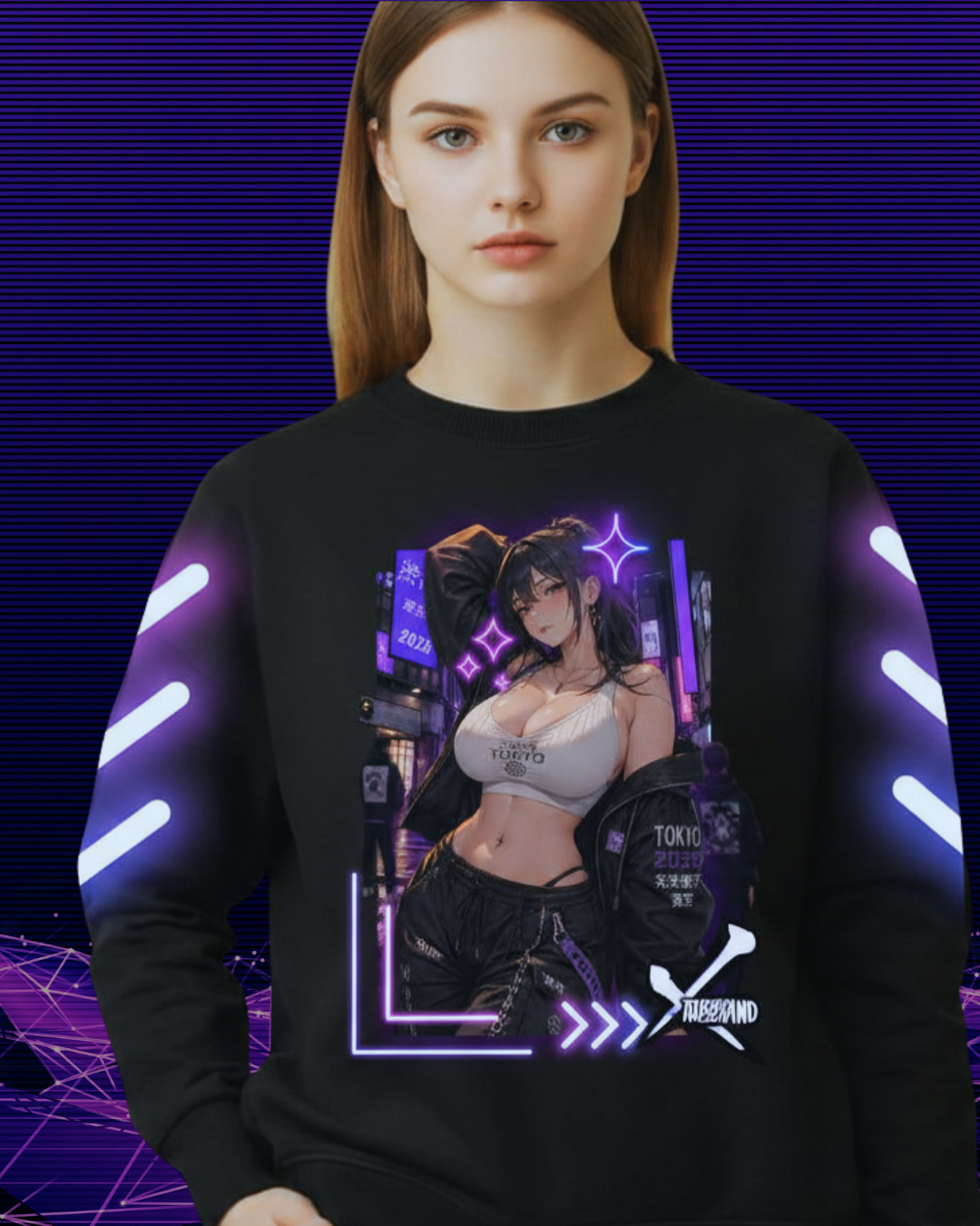 ThisBrand Neon Style Hoodie
