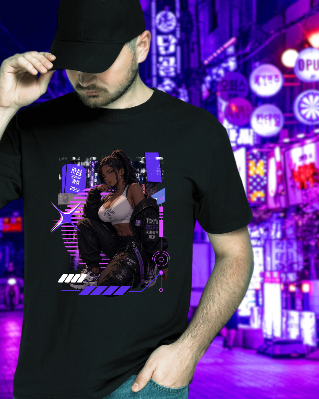 ThisBrand Digital Stars Tshirt